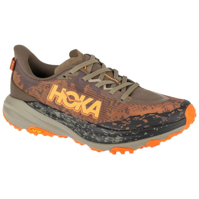 Chaussures de course Hoka Speedgoat 6 1147791-AQL brun