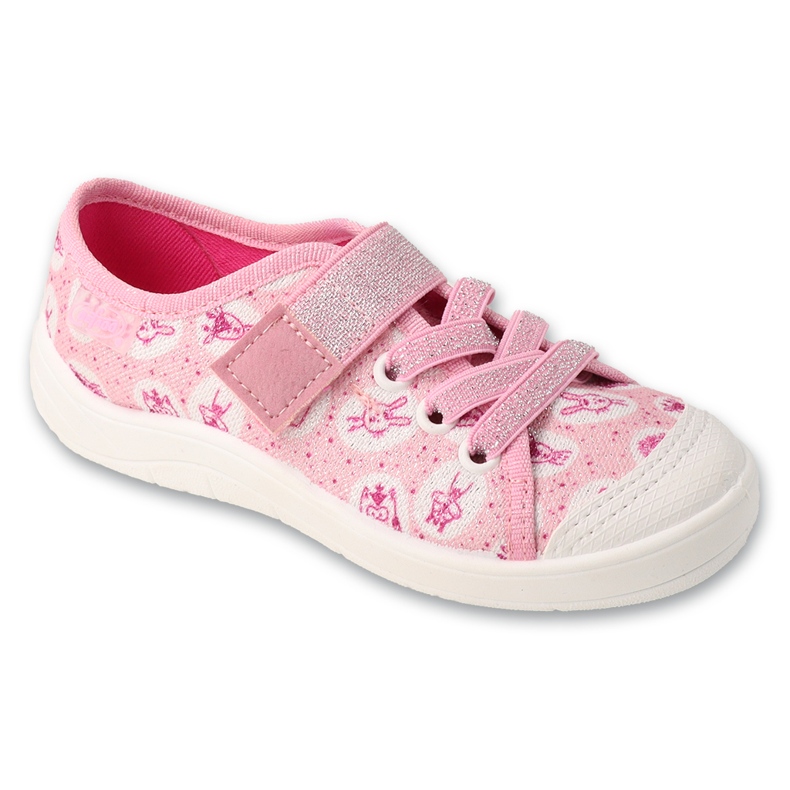 Befado chaussons enfants 351X037 rose avec applications