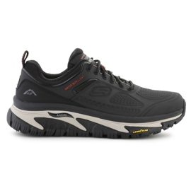 Chaussures Skechers Arch Fit Road Walker Recon 37333-Blk imperméable noir