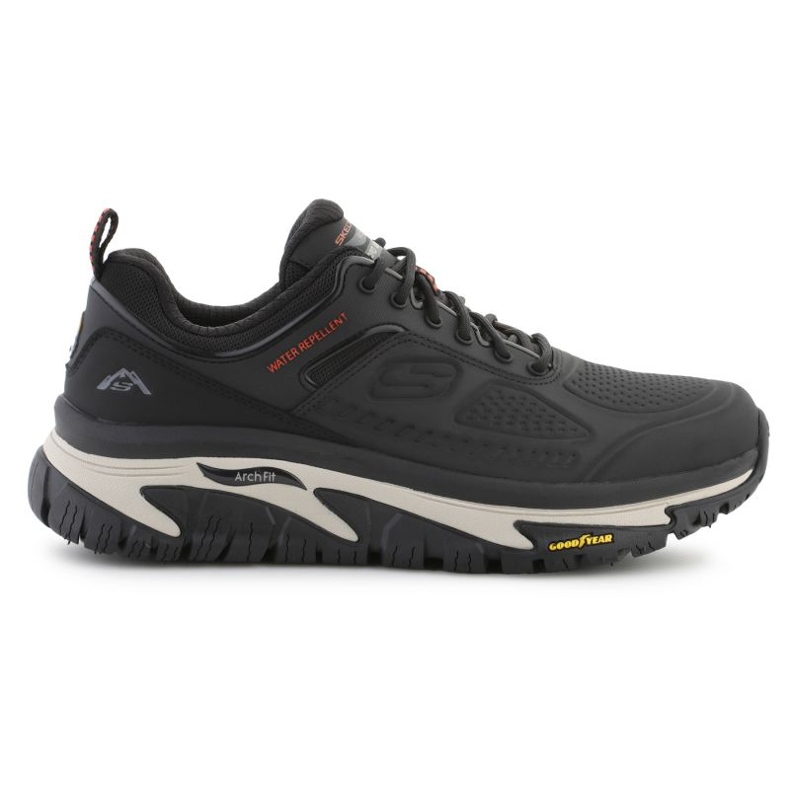 Chaussures Skechers Arch Fit Road Walker Recon 37333-Blk imperméable le noir Chaussures Skechers Arch Fit Road Walker Recon 37333-Blk imperméable le noir