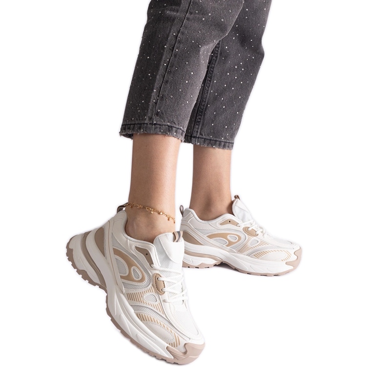 Baskets de sport blanches pour femmes