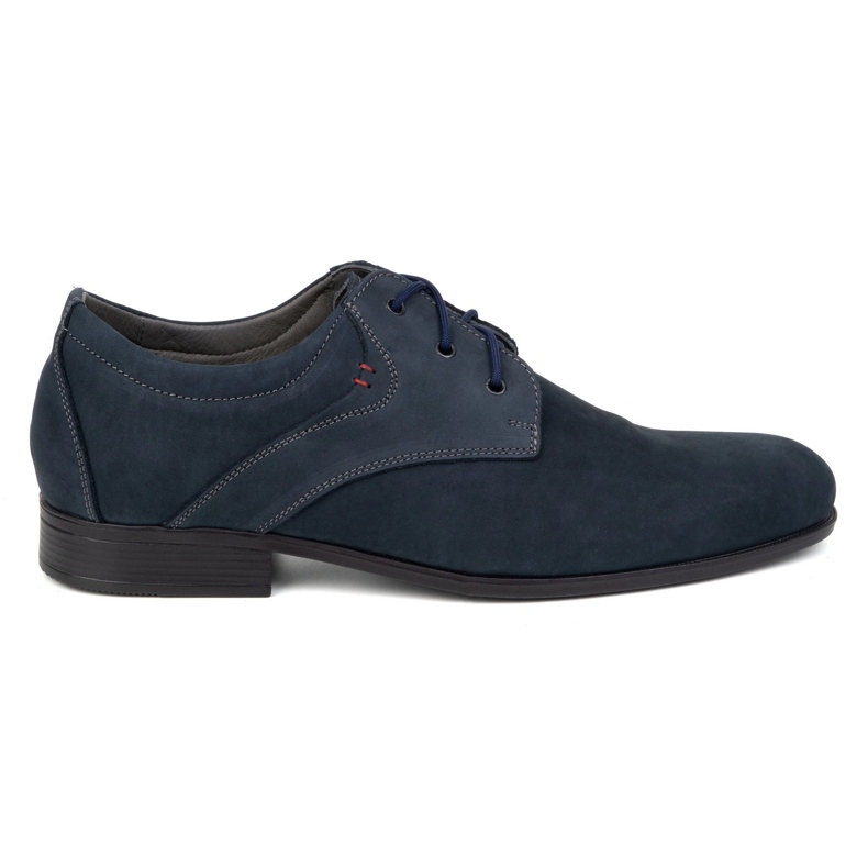 Olivier Chaussures homme élégantes en cuir bleu marine - Modèle 4683 Olivier Chaussures homme élégantes en cuir bleu marine - Modèle 4683