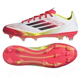 Adidas F50 Pro FG IEI1284 Chaussures de football blanche
