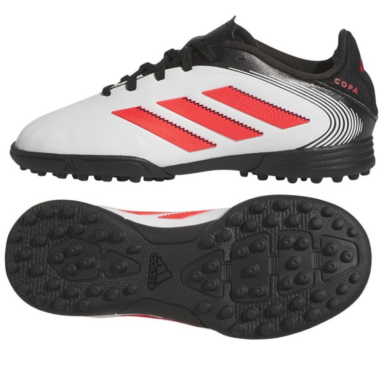 Adidas Copa Pure III League TF IH2241 Chaussures de football blanche Adidas Copa Pure III League TF IH2241 Chaussures de football blanche