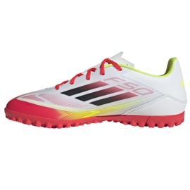 Adidas F50 Club TF IE1225 Chaussures de football blanc