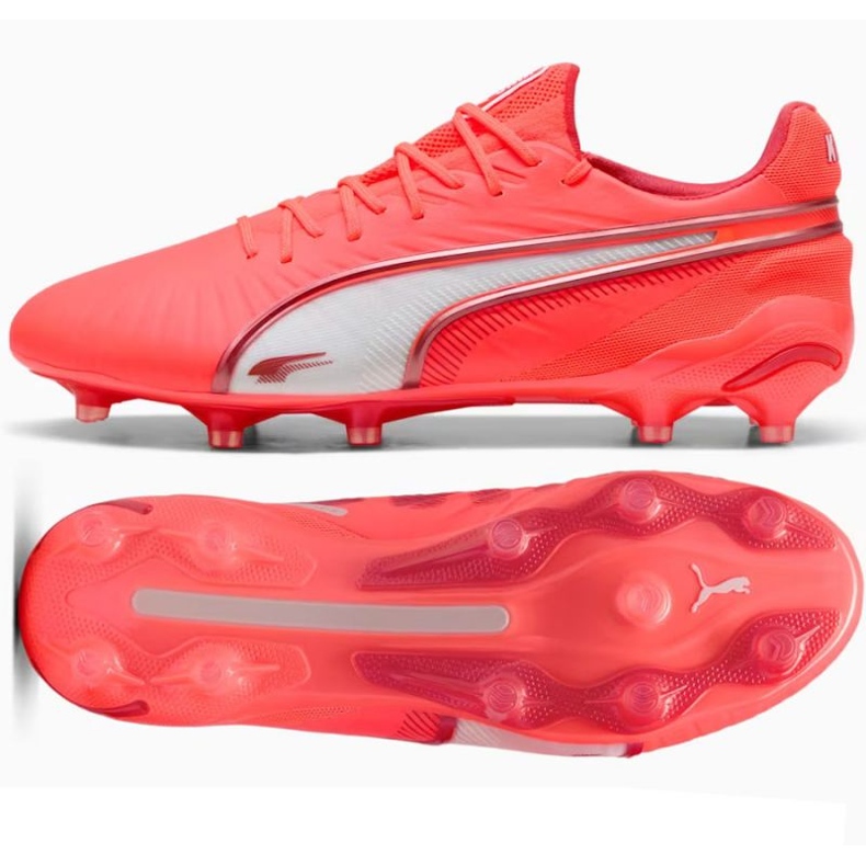 Puma King Ultimate FG / AG 108303-01 Chaussures de football rouge