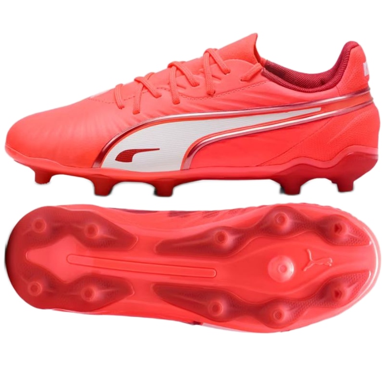 Puma King Match FG / AG 108320-01 Chaussures de football rouge