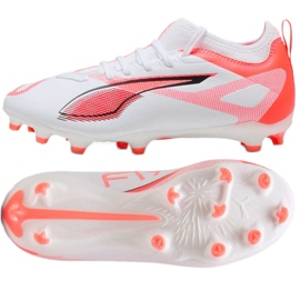 Puma Ultra 5 Match FG / MG 108167-01 Chaussures de football blanche