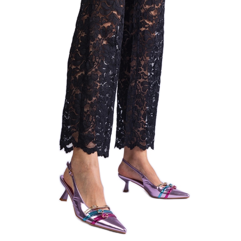 Ducklings violets avec Piet ouvert