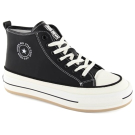 Big Star OO274062 Sneakers sur la plate-forme noire