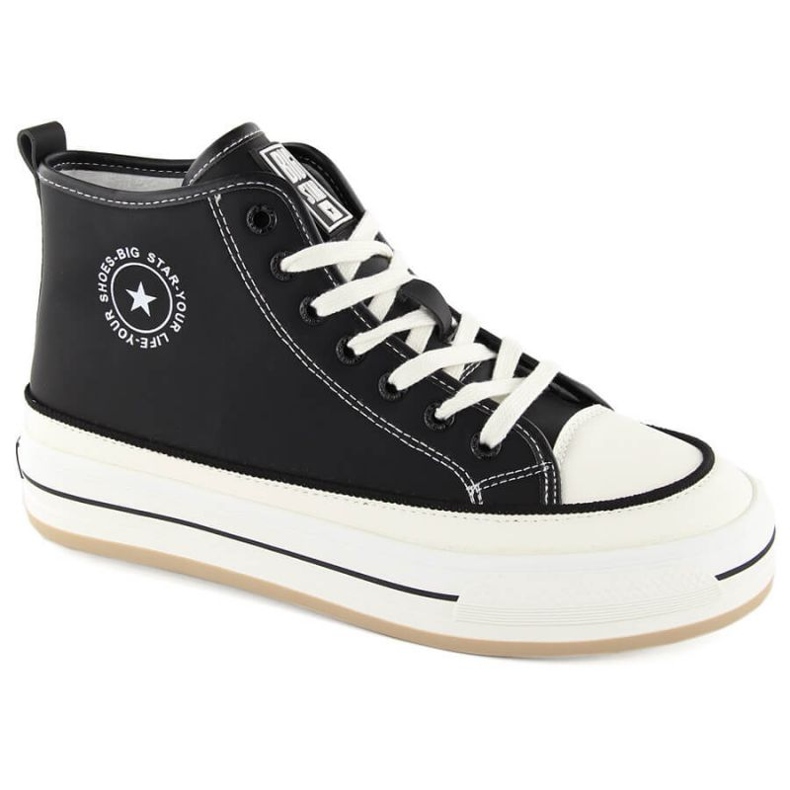 Big Star OO274062 Sneakers sur la plate-forme noire le noir Big Star OO274062 Sneakers sur la plate-forme noire le noir