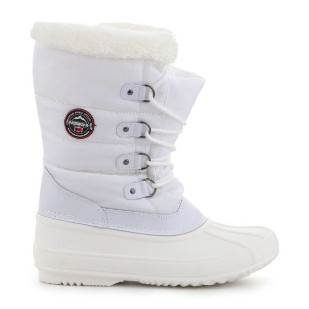 Geographical Norway - Chaussures d'hiver Jenny pour femmes blanche