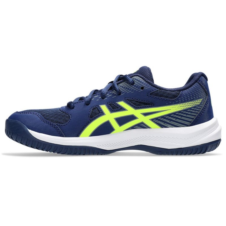 Asics Upcurt 6 GS 1074A045 400 Chaussures de volleyball bleu