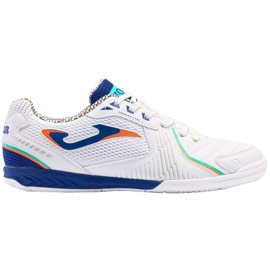 Joma Dribling Indoor 2302 DRIW2302in White Football Shoes blanc