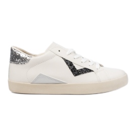 Inserts de paillettes de baskets pour femmes le noir