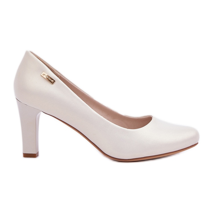 Pumps pour femmes Sergio Leone Pearl beige