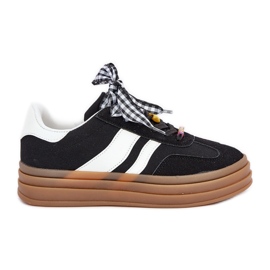 Baskets pour femmes avec épingles noires