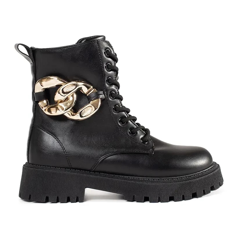 Travailleurs noirs avec une chaîne dorée le noir