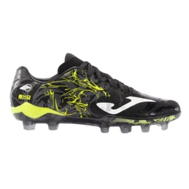 Joma Supercopa 2401 Black Lemon Fluor Company Ground noir