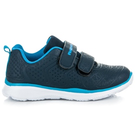 Ax Boxing Baskets Velcro bleu