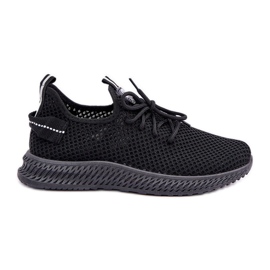 Chaussures de sport pour femmes ramifiées Black le noir