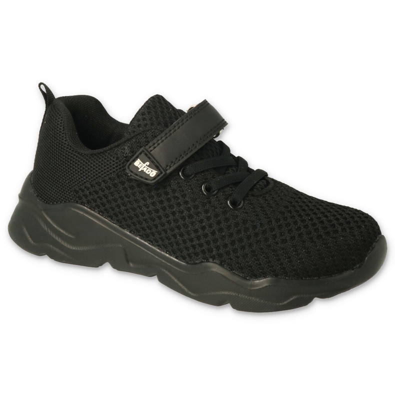 Chaussures de sport pour enfants Befado avec Velcro 516x263 noir le noir