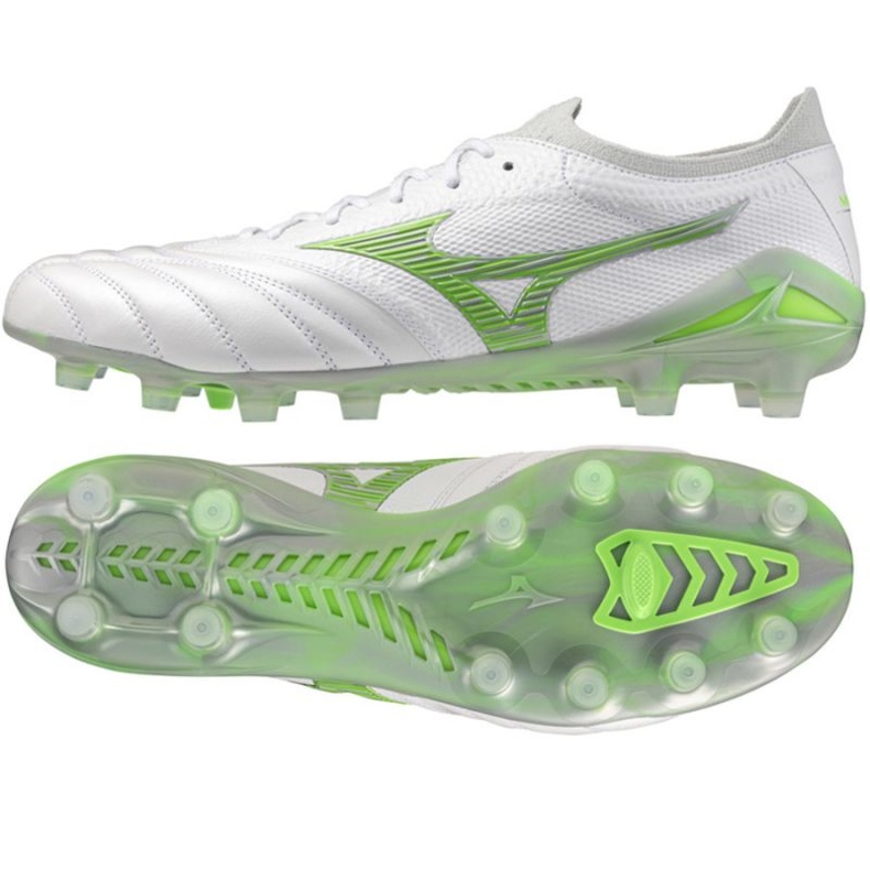 Mizuno Morelia Neo IV Japan FG P1GA254037 Blanc et vert blanche