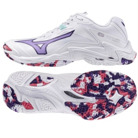 Mizuno Wave Lightning Z8 V1GC240020 Chaussures blanches