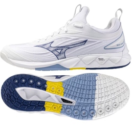 MIZUNO WAVE LUMINENT 3 V1GA242096 CHAUSSIONS BLANCES blanche MIZUNO WAVE LUMINENT 3 V1GA242096 CHAUSSIONS BLANCES blanche