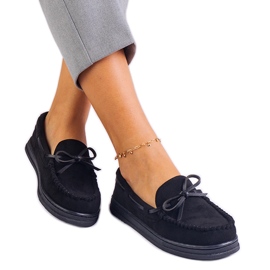Mandards pour femmes noires d'Ekozamsz avec un arc le noir