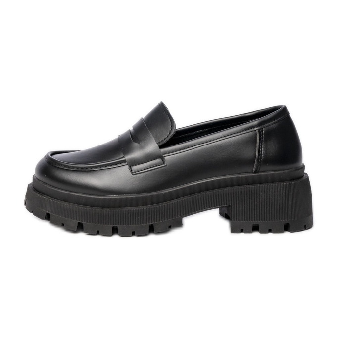 Mocassins noirs pour femmes le noir Mocassins noirs pour femmes le noir