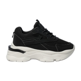 Baskets sportives noires féminines