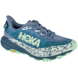 Hoka Speedgoat 6 1147811-MNLG Gray-bleu chaussures
