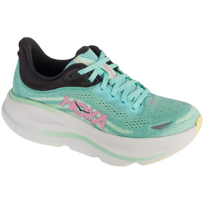 Hoka Bondi 9 1162012-BTF Hoka Chaussures de course Hoka vert
