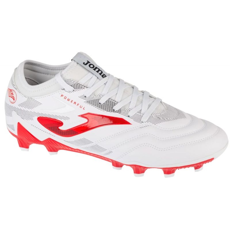 Joma puissant 2502 FG Pows2502FG Chaussures de football blanche