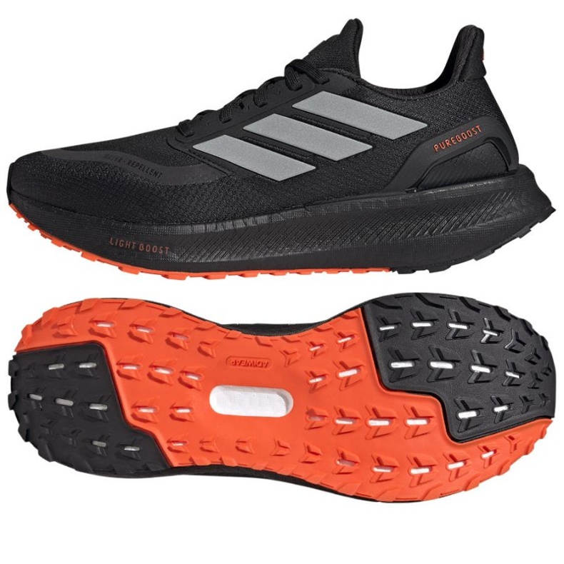Adidas pureboost 5 tr jr7675 chaussures de course noires le noir Adidas pureboost 5 tr jr7675 chaussures de course noires le noir
