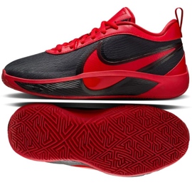 Nike Giannis Freak 6 FQ7378-004 Chaussures de basket-ball noir et rouge