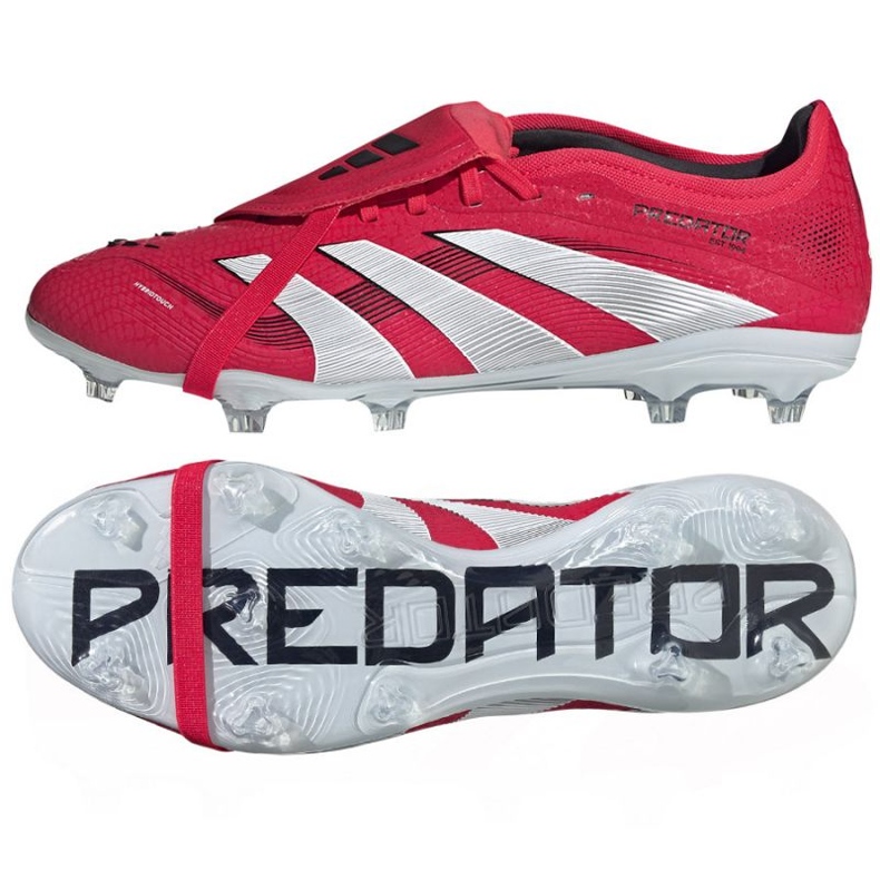 Adidas Predator Pro Ft FG JR0441 Chaussures rouges
