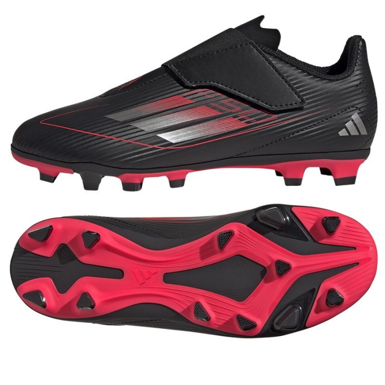 Adidas f50 club vel fg / mg IE3730 Black Velcro le noir