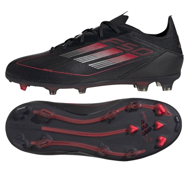 Adidas F50 Pro FG IF1304 Chaussures noires le noir Adidas F50 Pro FG IF1304 Chaussures noires le noir
