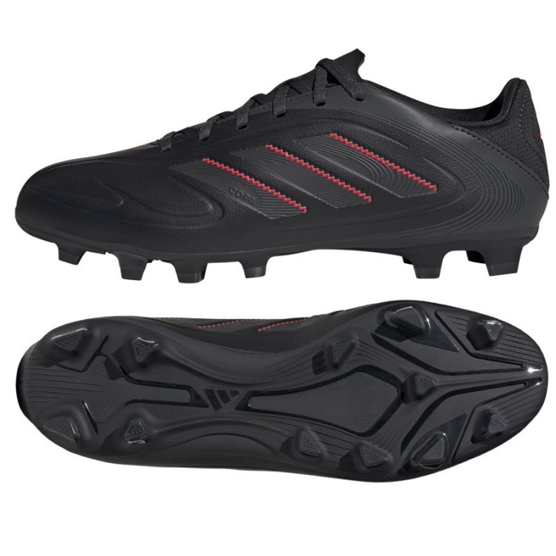 Adidas Copa Pure III Club FG / MG IE1176 Chaussures noires le noir Adidas Copa Pure III Club FG / MG IE1176 Chaussures noires le noir