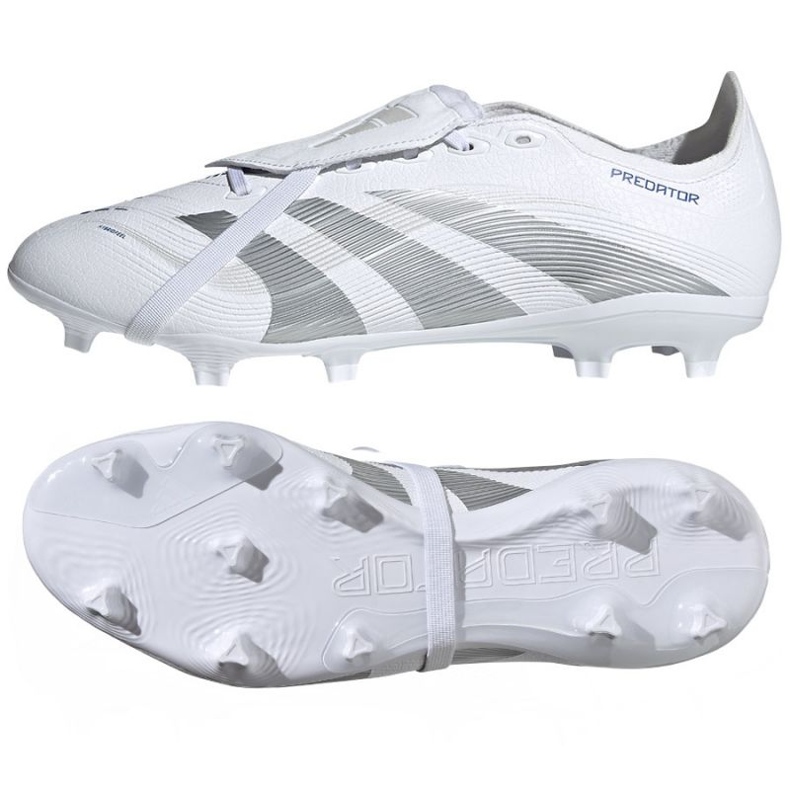 Chaussures Adidas Predator League FT FG / Mg ID1321 blanche Chaussures Adidas Predator League FT FG / Mg ID1321 blanche