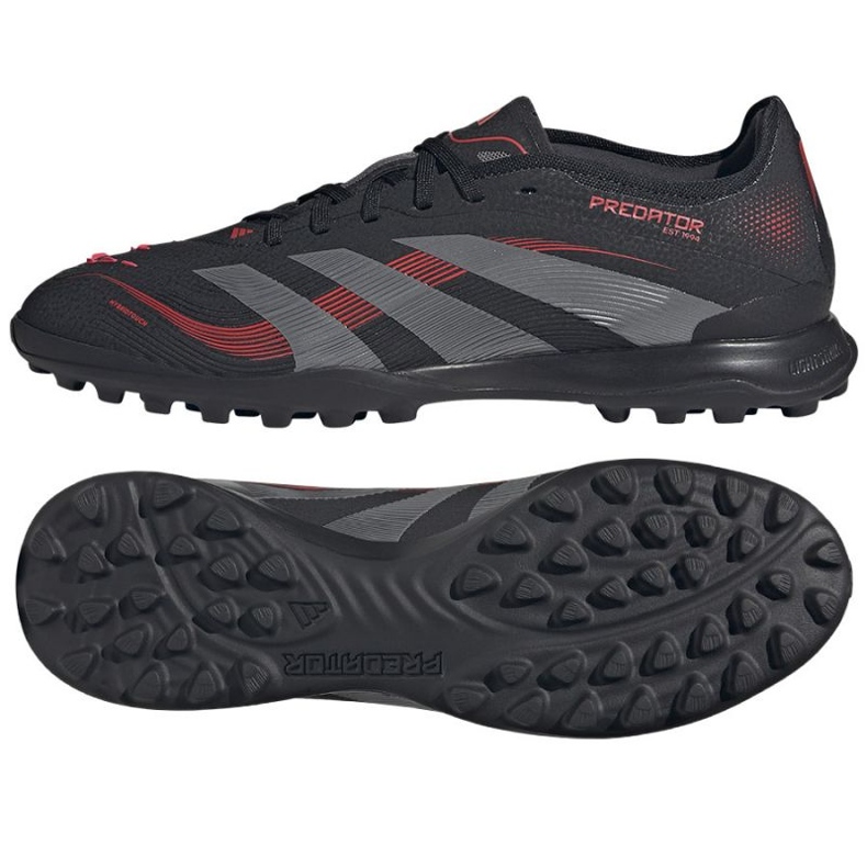 Adidas Predator Pro TF JI2057 Chaussures noires le noir Adidas Predator Pro TF JI2057 Chaussures noires le noir
