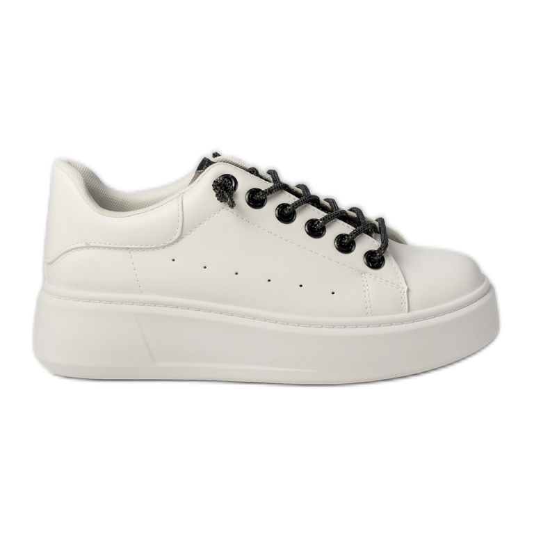 Baskets sportives blanches et blanches féminines