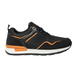 Baskets sportives noires féminines