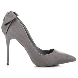 Seastar Talons hauts avec nœud gris