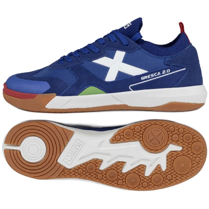 Munich Gresca 2.0 en 3003001 chaussures de football bleu