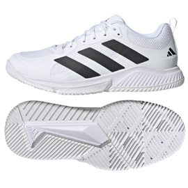 Adidas Court Team 2.0 HR1239 Volleyball Chaussures blanche Adidas Court Team 2.0 HR1239 Volleyball Chaussures blanche