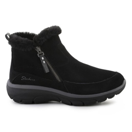 Skechers Facile à goûter les chaussures zippées! 167862-BLK le noir