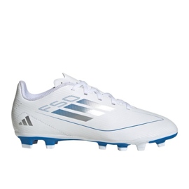 Adidas F50 Club FG / MG IE1310 Chaussures de football blanche Adidas F50 Club FG / MG IE1310 Chaussures de football blanche